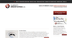 Desktop Screenshot of customelectronics.ie