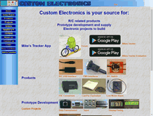 Tablet Screenshot of customelectronics.co.uk