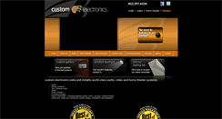 Desktop Screenshot of customelectronics.tv
